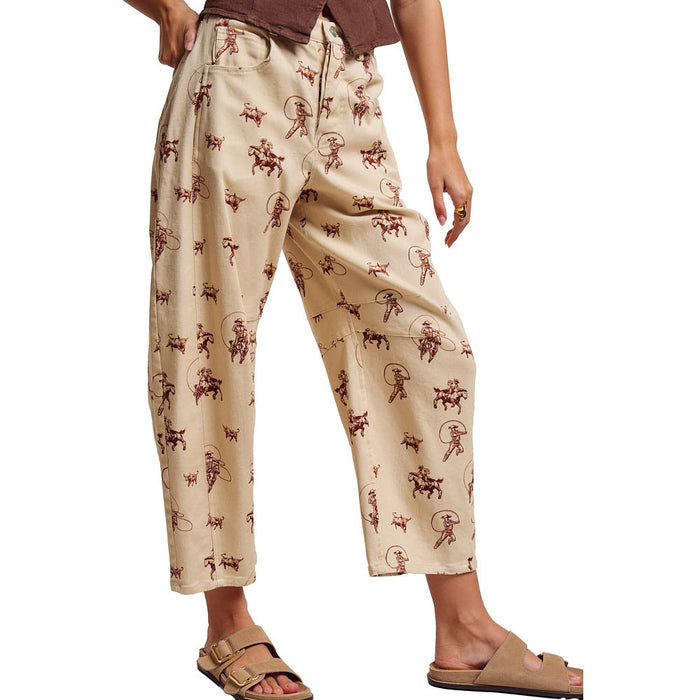 Trend:Notes Women's Rodeo Round Up Barrel Jeans