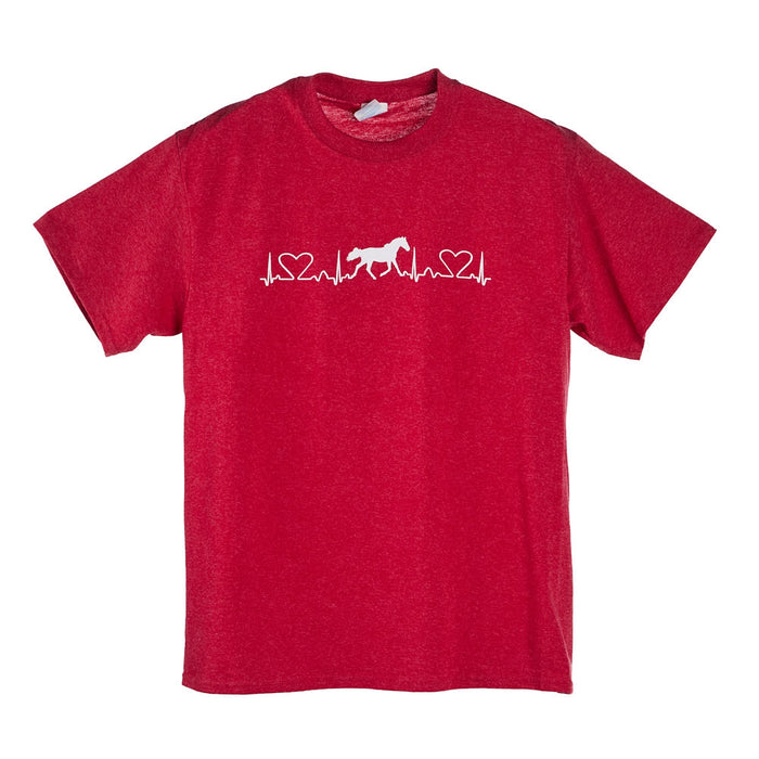 Moss Brothers Womens Red Hoof Beat Tee
