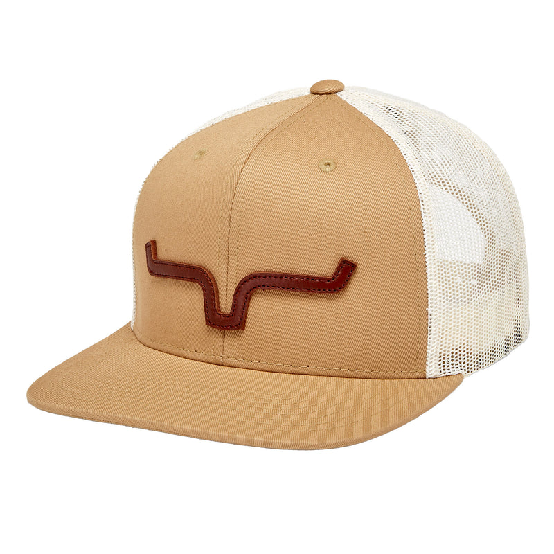 Kimes Ranch Mens Brown ATG Trucker Cap