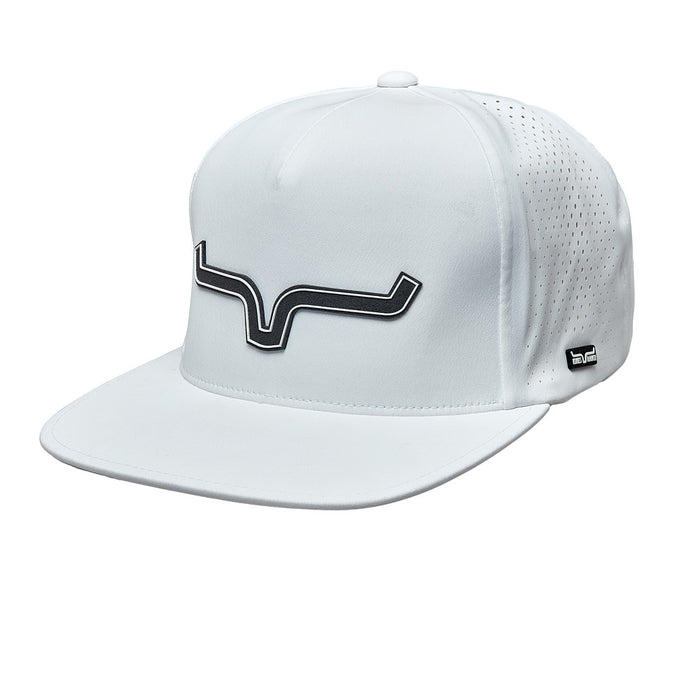 Kimes Ranch Men's Hard Pressed White Cap