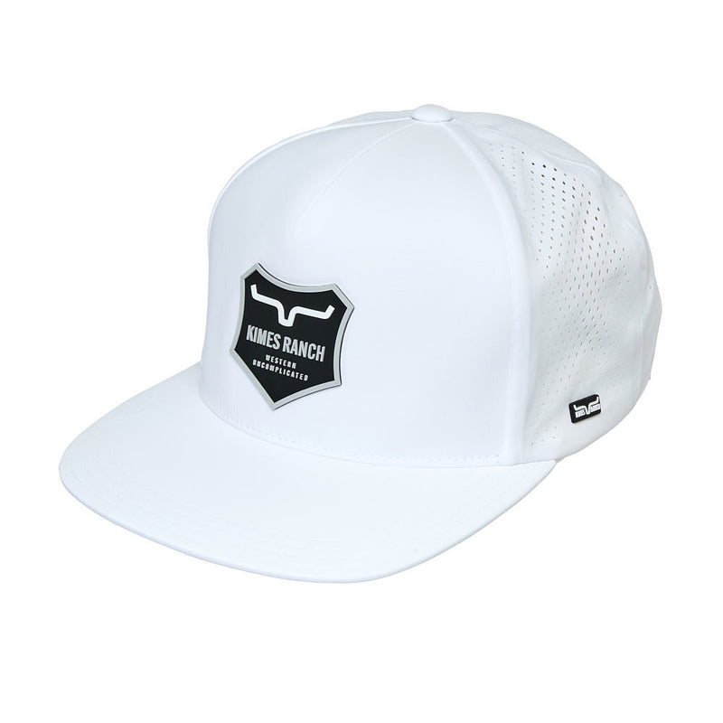 Kimes Ranch Men's White Vista Cap