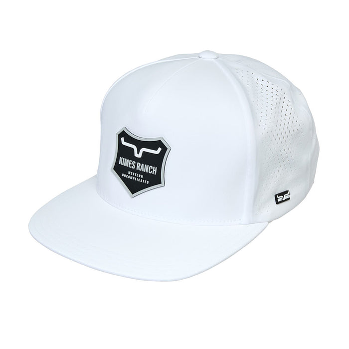 Kimes Ranch Men's White Vista Cap