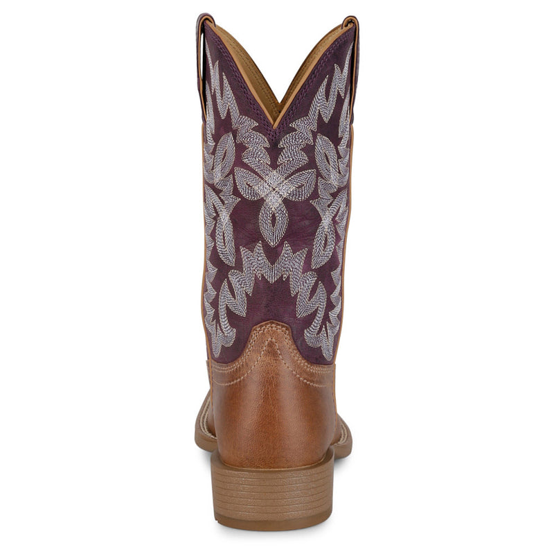 Justin Boot Company Women's Ashtyn Tan 11In Square Toe Boot