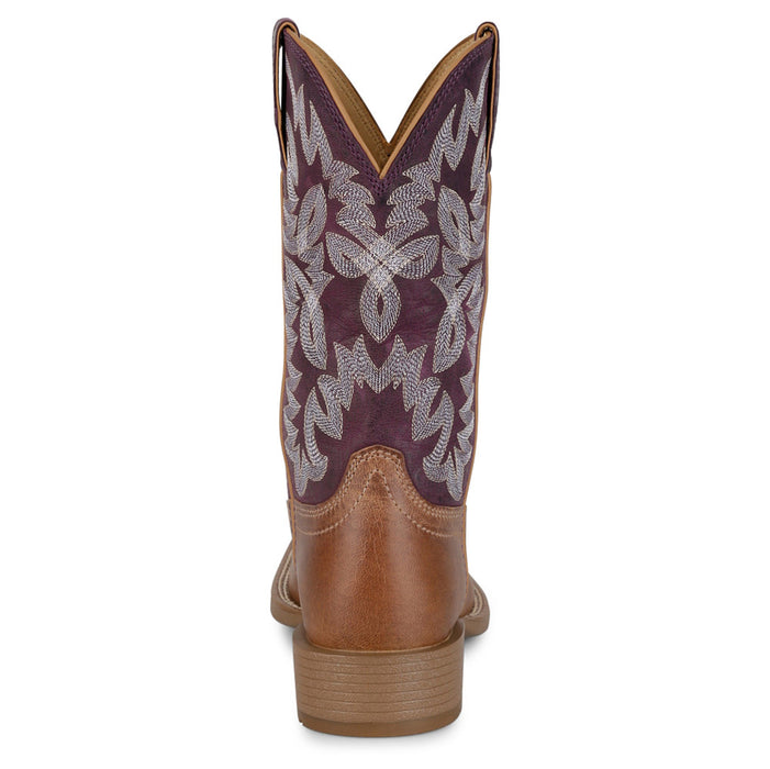 Justin Boot Company Women's Ashtyn Tan 11In Square Toe Boot