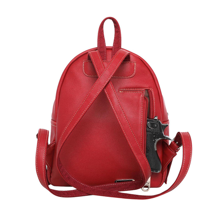 Montana West Red American Pride Concealed Carry Backpack