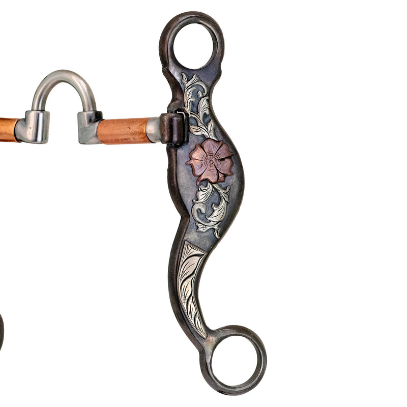Cowboy Tack Desert Rose Correction Shank Bit