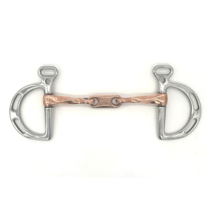 Jake Adams Twisted Copper Kimberwick w/Dr Bristol Link 5in