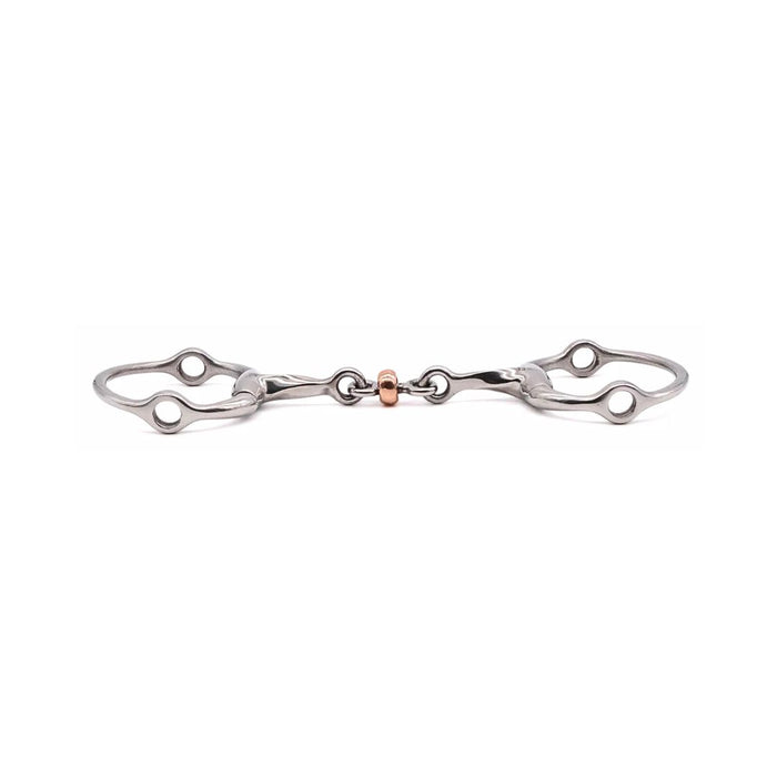 Jake Adams Twisted Copper Roller Fixed Gag 5in