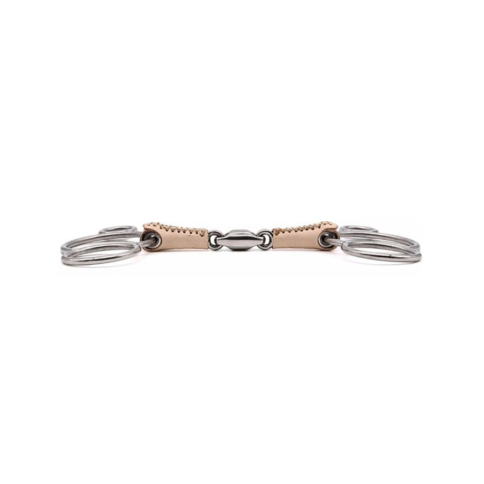 Jake Adams Double Jointed Leather Covered 2 Ring 5.25in