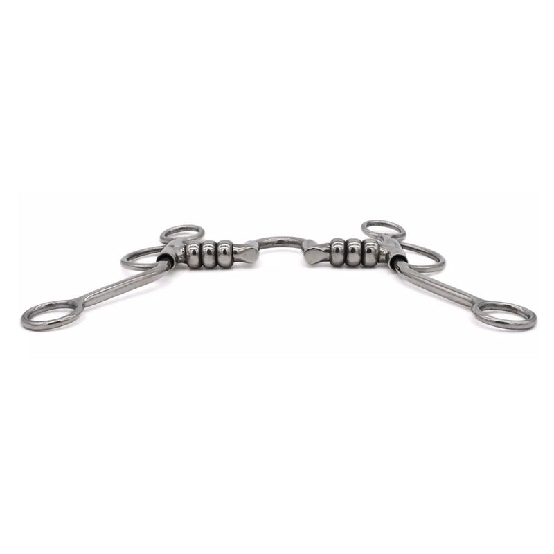 Jake Adams Stainless Steel Cherry Roller Port Training Shank 5in
