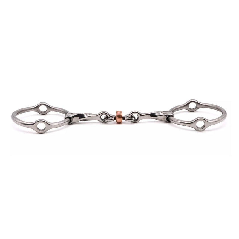 Jake Adams Twisted Copper Roller Loose Ring Gag 5in
