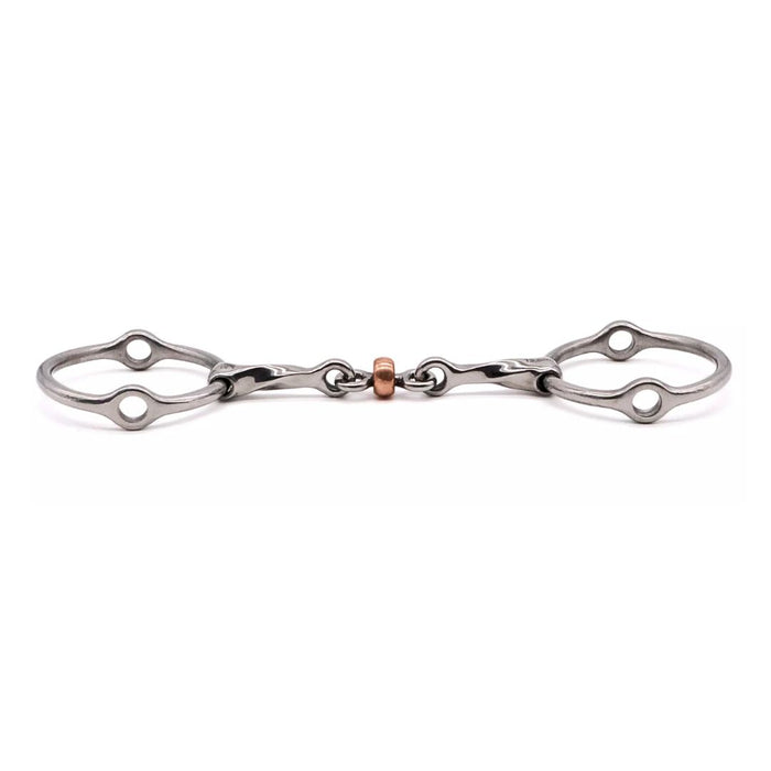 Jake Adams Twisted Copper Roller Loose Ring Gag 5in