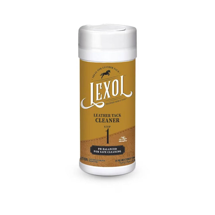 Lexol Leather Cleaner Quick Wipes Jar