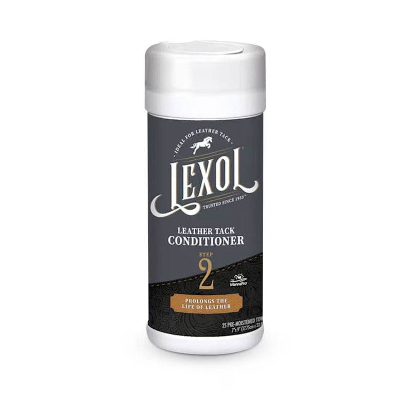 Lexol Leather Conditioner Quick Wipes Jar
