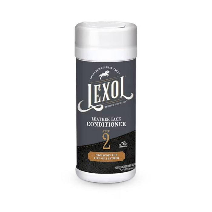 Lexol Leather Conditioner Quick Wipes Jar