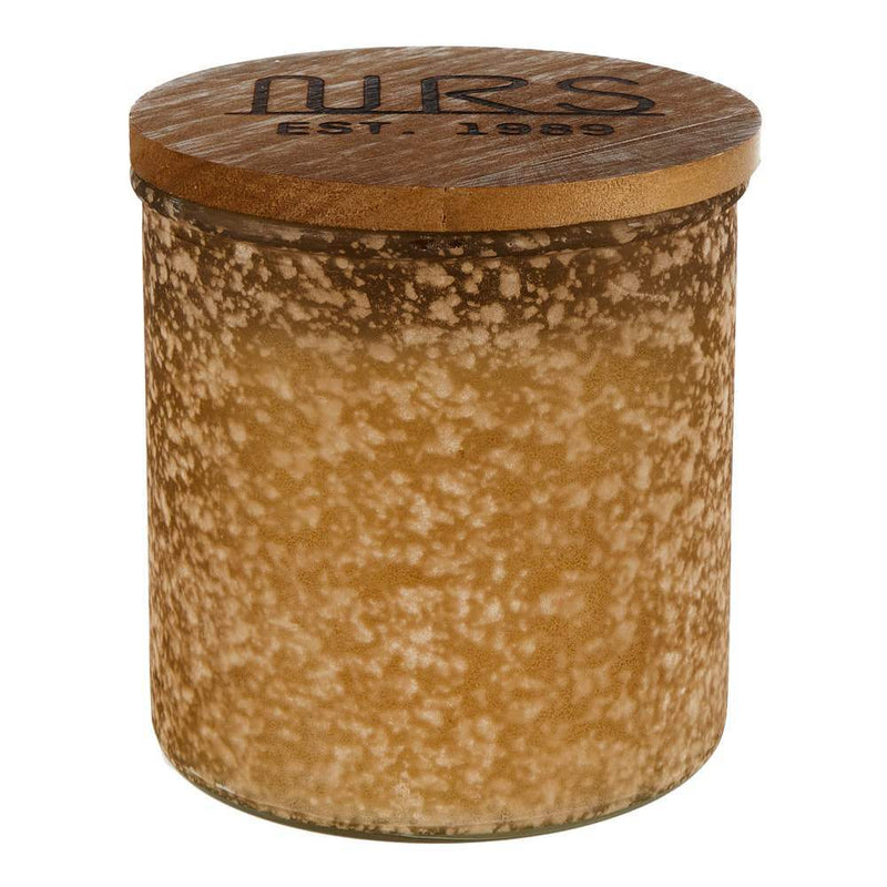 NRS Arrow River Rock Candle In Almond