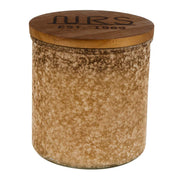 NRS Campfire Coffee River Rock Candle In Almond