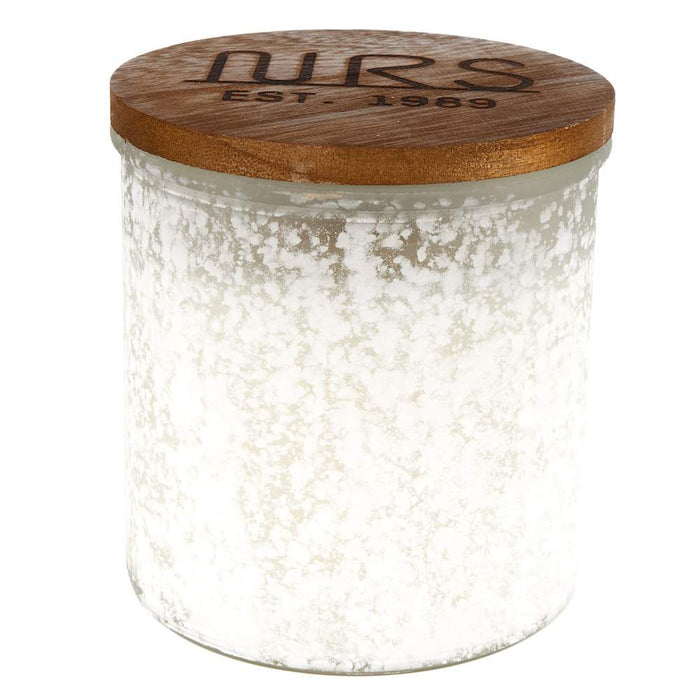 NRS Canyon River Rock Candle In White
