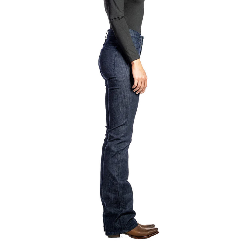Haala Denim Women's Venice Midnight Navy Stitch Bootcut