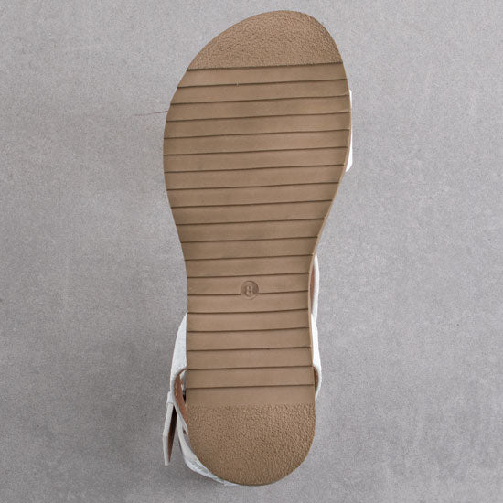 Very G White Steffy Sandals