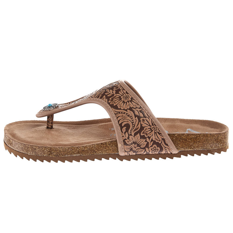 Very G Women's Danni 2 Light Tan Sandals