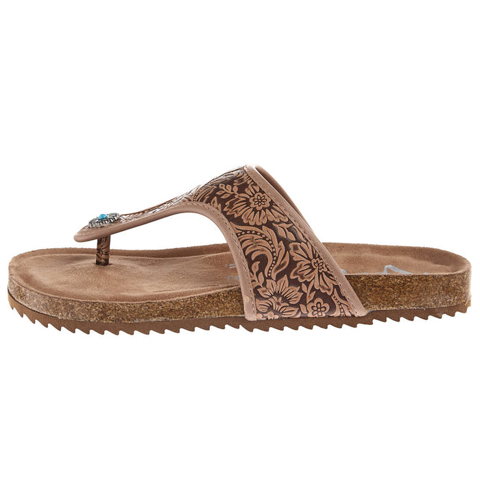 Very G Women's Danni 2 Light Tan Sandals