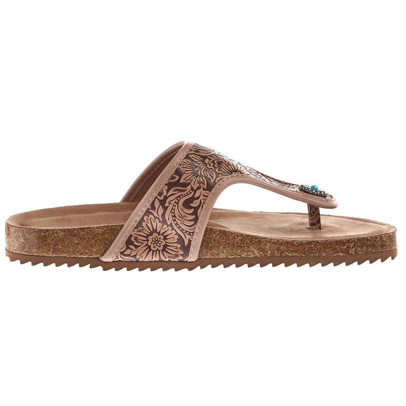 Very G Women's Danni 2 Light Tan Sandals