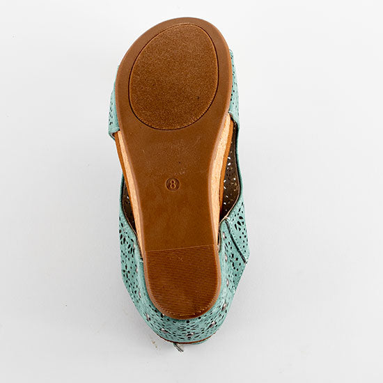 Very G Turquoise Free Fly 3 Sandals