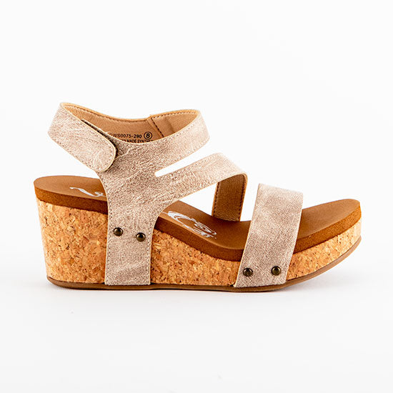 Very G Cream Casper Sandals
