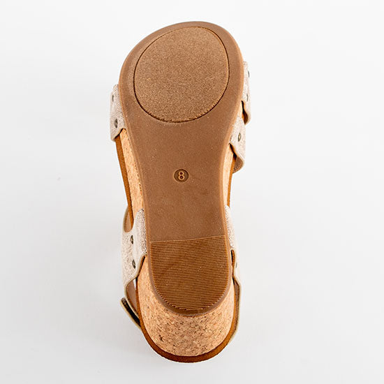 Very G Cream Casper Sandals