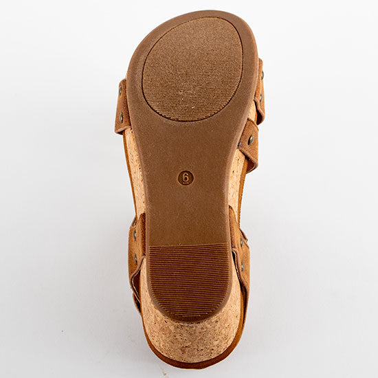 Very G Tan Casper Sandals