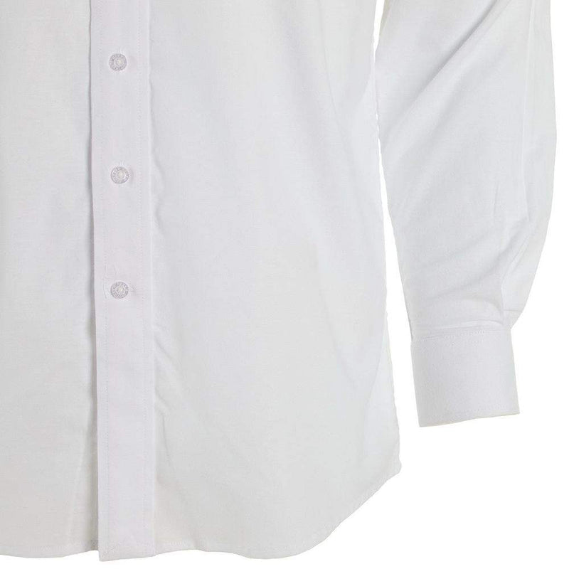 Southern Marsh Mens Oxford White Dress Shirt