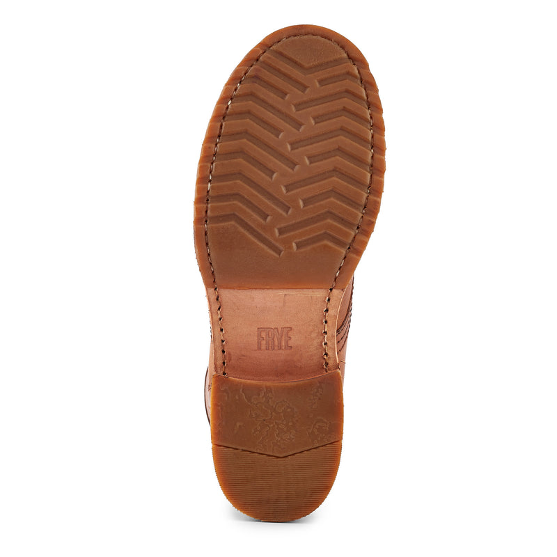 Frye Women's Veronica Combat Caramel Boot
