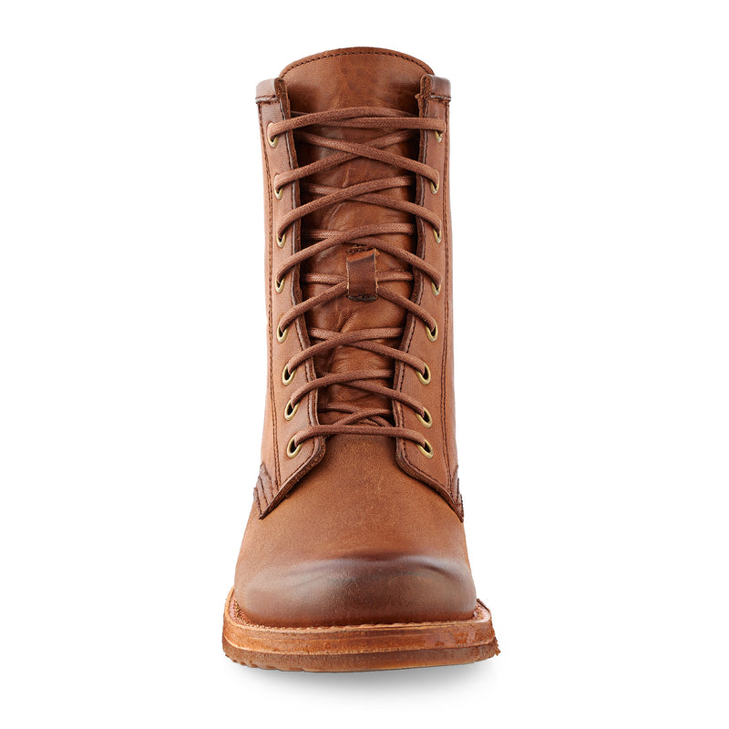 Frye Women's Veronica Combat Caramel Boot