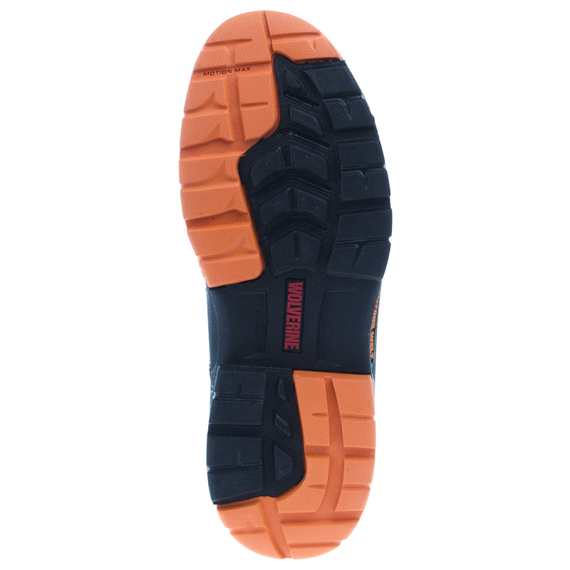 Wolverine Men`s Overpass 6In Mid WP Composite Toe Brown Work Boot
