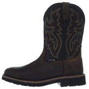Wolverine Men`s Rancher Waterproof 10In Black Top Steel Toe Work Boot
