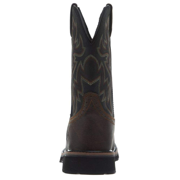 Wolverine Men`s Rancher Waterproof 10In Black Top Steel Toe Work Boot