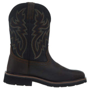 Wolverine Men`s Rancher Waterproof 10In Black Top Steel Toe Work Boot
