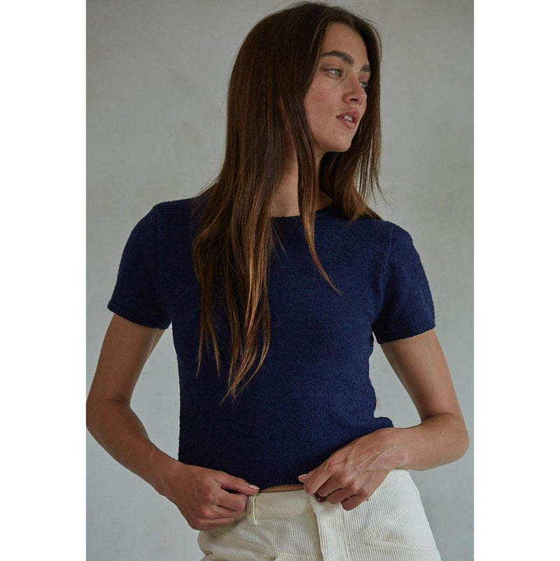 By Together Apparel Women's Navy Andre Top