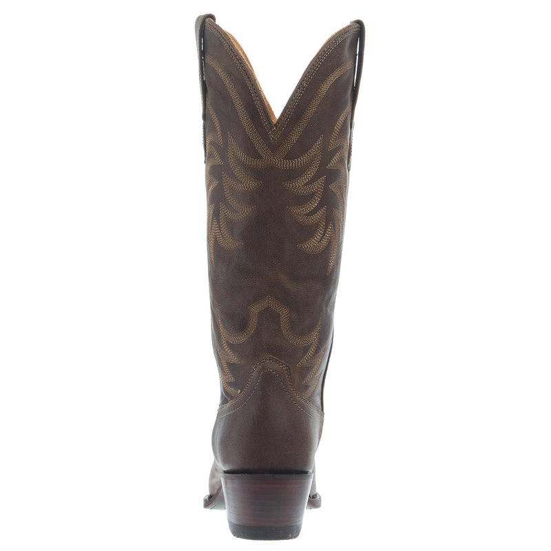 Tecovas Women`s Annie Café Vamp 14In Goat Café Top Boot