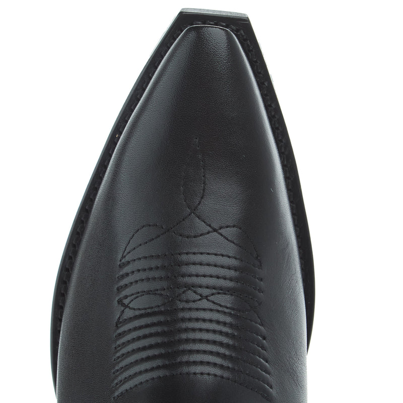 Tecovas Women`s Annie Bovine Midnight Vamp 14In Bovine Midnight Top Boot