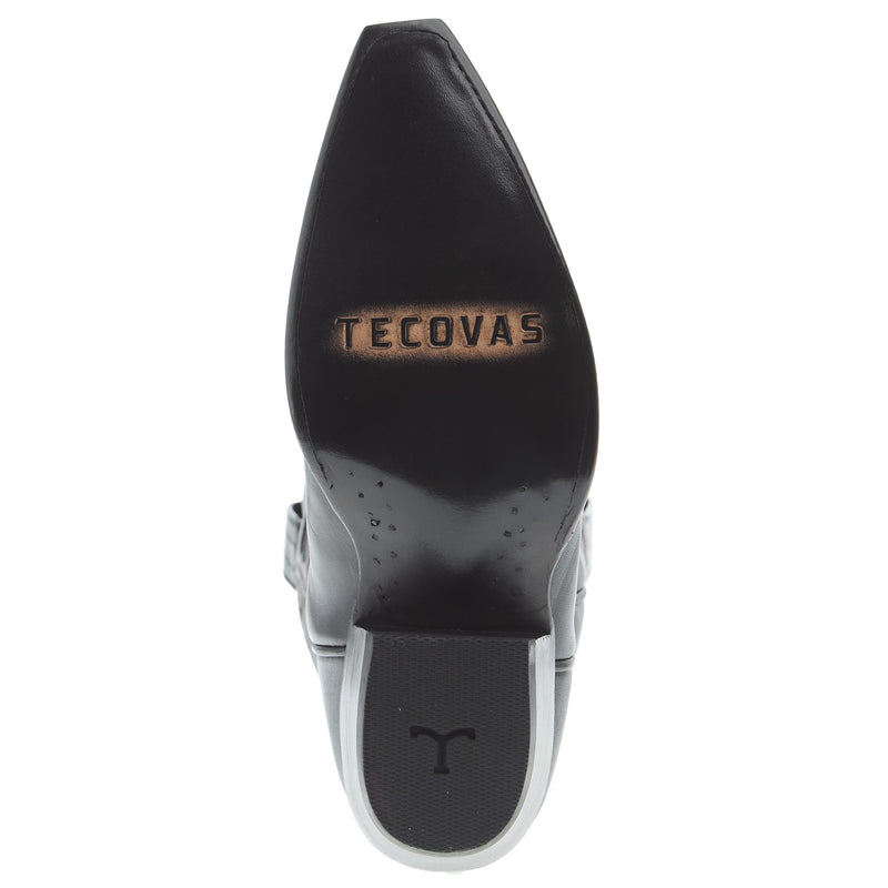 Tecovas Women`s Annie Bovine Midnight Vamp 14In Bovine Midnight Top Boot