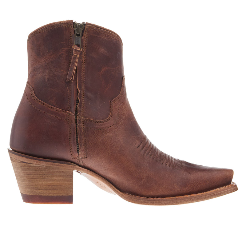 Tecovas Women`s Daisy Scotch Goat Vamp 6In Scotch Goat Top Boot