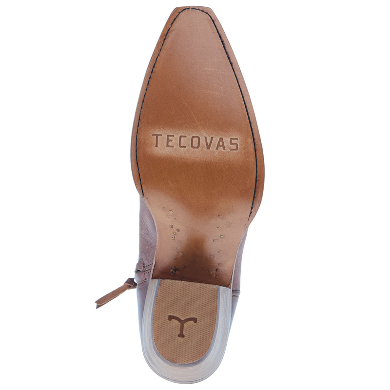Tecovas Women`s Daisy Scotch Goat Vamp 6In Scotch Goat Top Boot