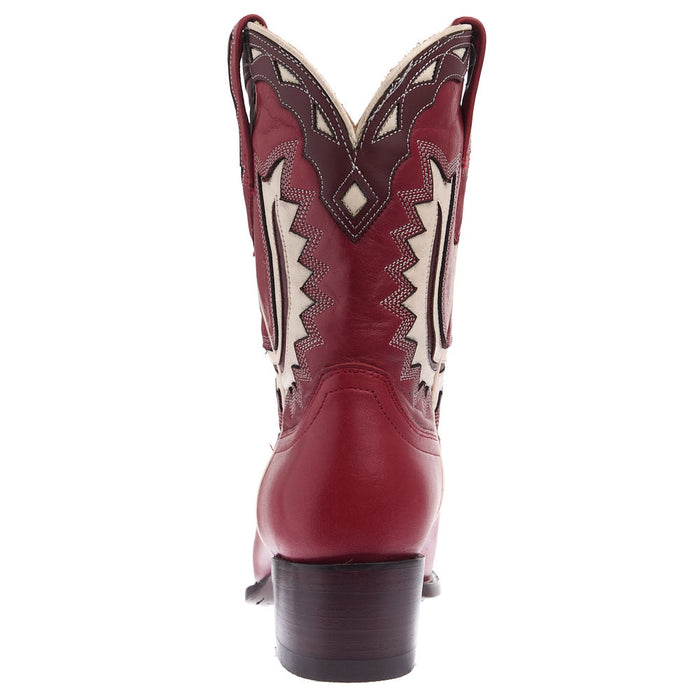 Tecovas Women's Jolene Crimson and Bone Vamp 11