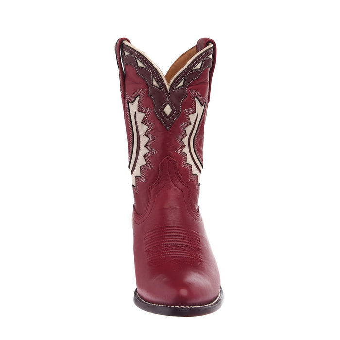 Tecovas Women's Jolene Crimson and Bone Vamp 11