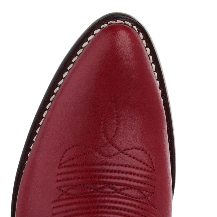 Tecovas Women's Jolene Crimson and Bone Vamp 11