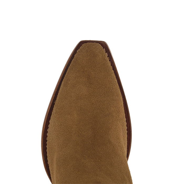 Tecovas Women's Bailey Sahara Suede Vamp 23In Sahara Suede Top Boot
