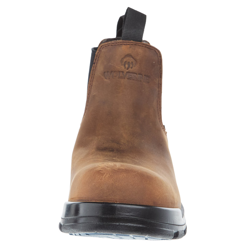 Wolverine Men`s Brown DuraShocks SR Icon Romeo CarbonMax Toe Work Boot