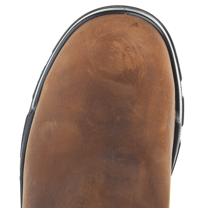 Wolverine Men`s Brown DuraShocks SR Icon Romeo CarbonMax Toe Work Boot